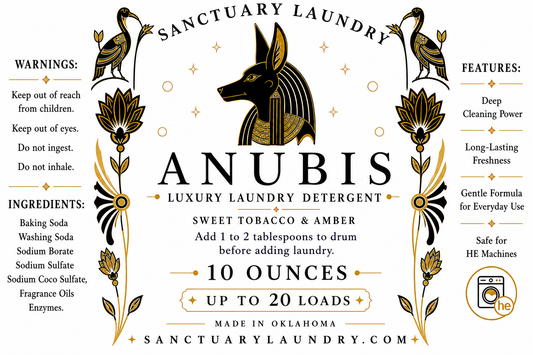 ANUBIS ~ 10 Ounce Powder Detergent
