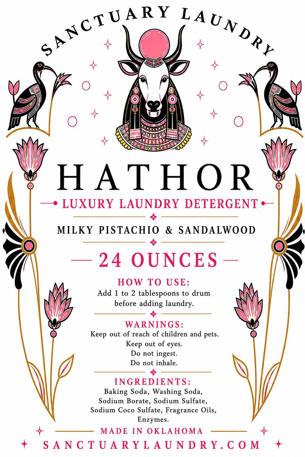 HATHOR ~ 24 Ounce Powder Detergent