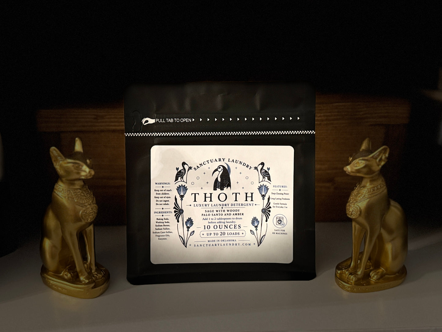 THOTH ~ 10 Ounce Powder Detergent