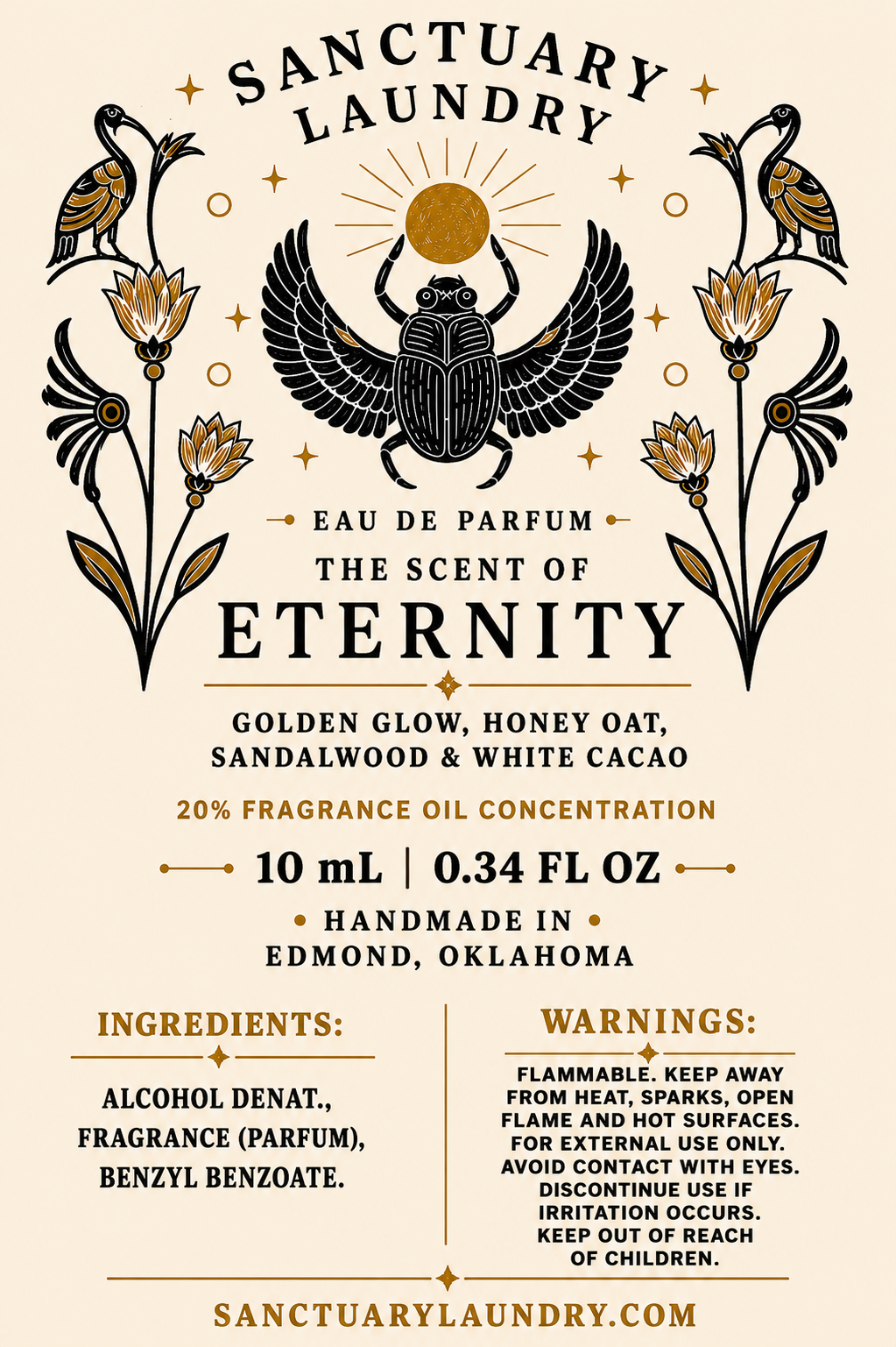 The Scent of Eternity ~10ml Travel Spray ~ Eau De Parfum