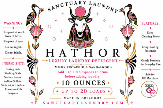HATHOR ~ 10 Ounce Powder Detergent