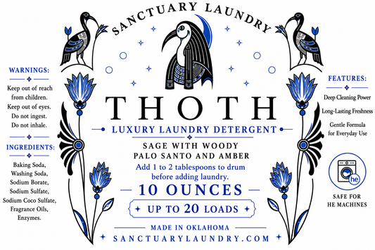 THOTH ~ 10 Ounce Powder Detergent