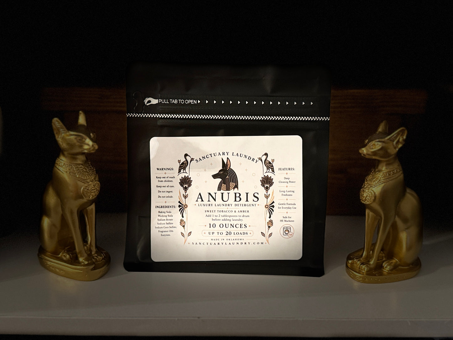 ANUBIS ~ 10 Ounce Powder Detergent