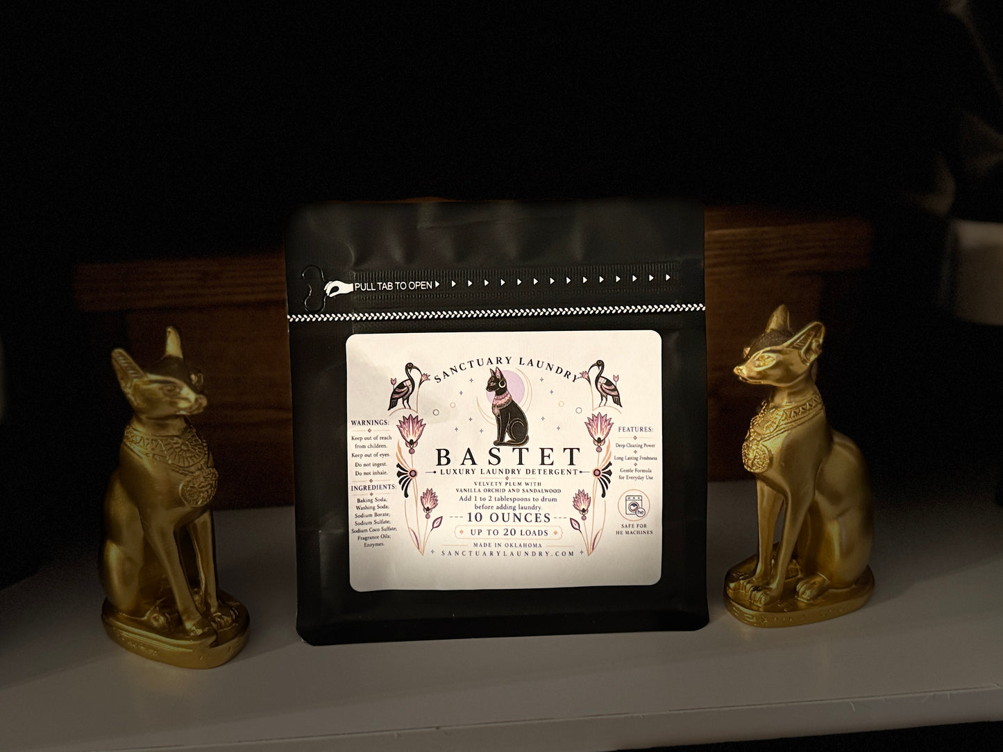 BASTET ~ 10 Ounce Powder Detergent